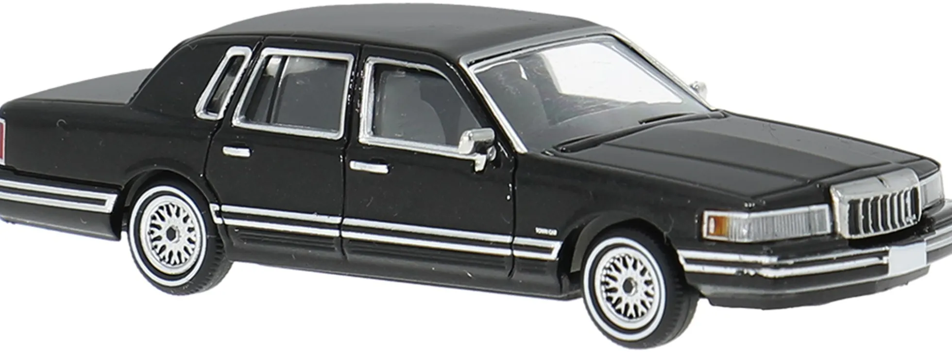 BREKINA PCX870908 Lincoln Town Car 1991 - schwarz | Modellauto 1:87