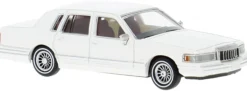BREKINA PCX870910 Lincoln Town Car 1991 - weiß | Modellauto 1:87