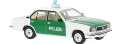 BREKINA PCX871694 Opel Ascona B 1975 - Polizei Hessen | Blaulichtmodell 1:87
