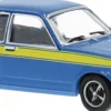 BREKINA PCX870774 Opel Kadett C City Cityjet blau mit gelben Dekor 1975 Automodell 1:87