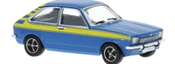 BREKINA PCX870774 Opel Kadett C City Cityjet blau mit gelben Dekor 1975 Automodell 1:87