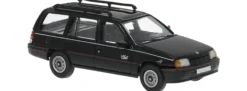 BREKINA PCX871458 Opel Kadett E Caravan Club schwarz 1989 | Modellauto 1:87