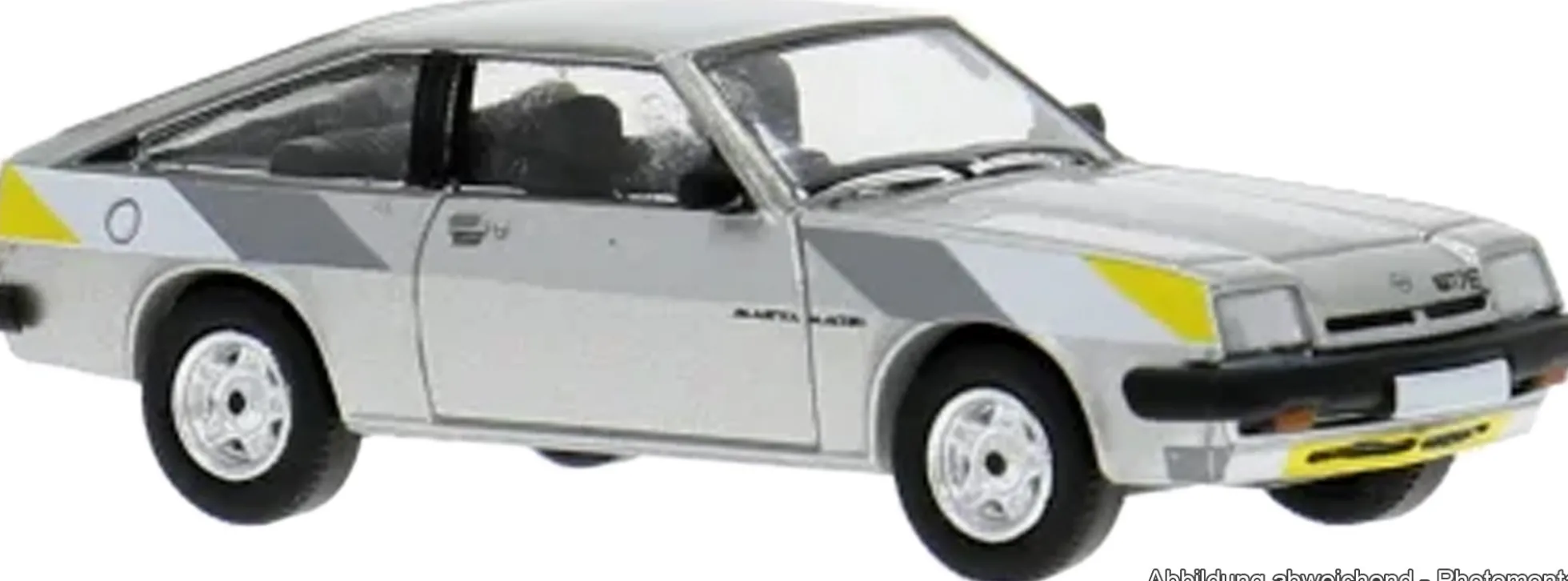 BREKINA PCX871574 Opel Manta B CC Magic - silber/Dekor | Modellauto 1:87