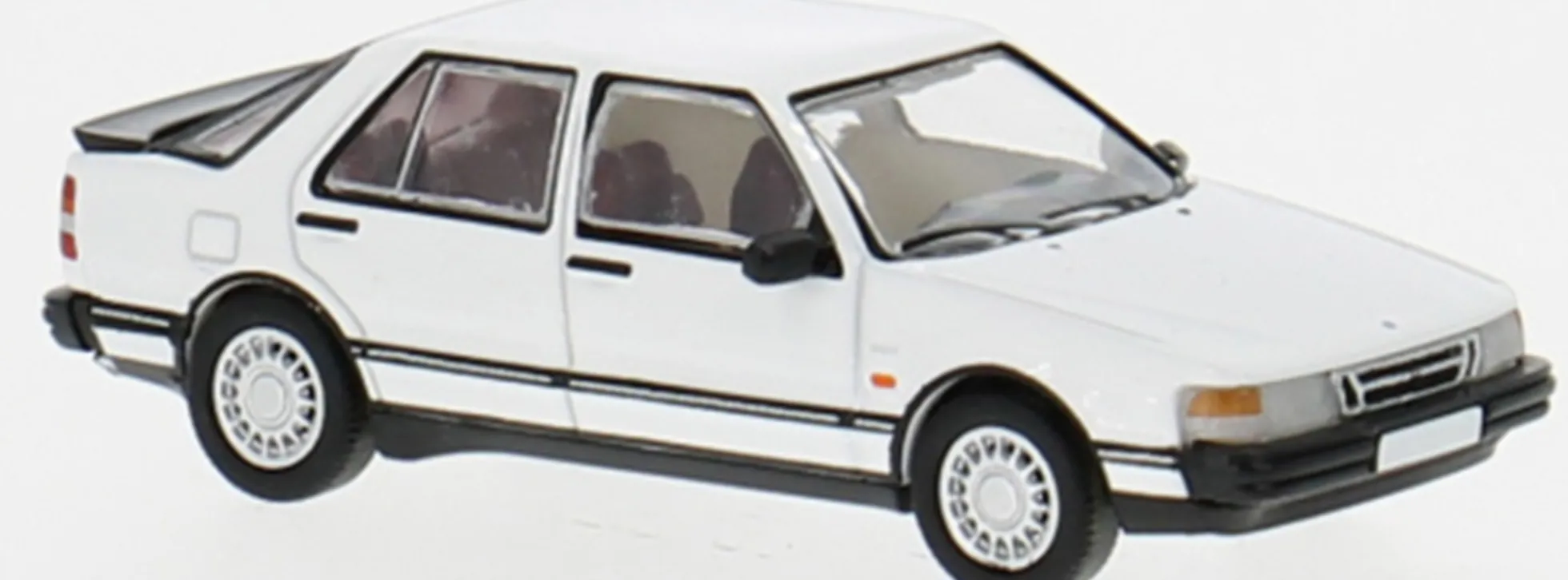 BREKINA PCX870188 Saab 9000 CC 1985 weiss Automodell 1:87