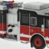 BREKINA PCX870846 Seagrave Attacker rot schwarz | Blaulichtmodell 1:87