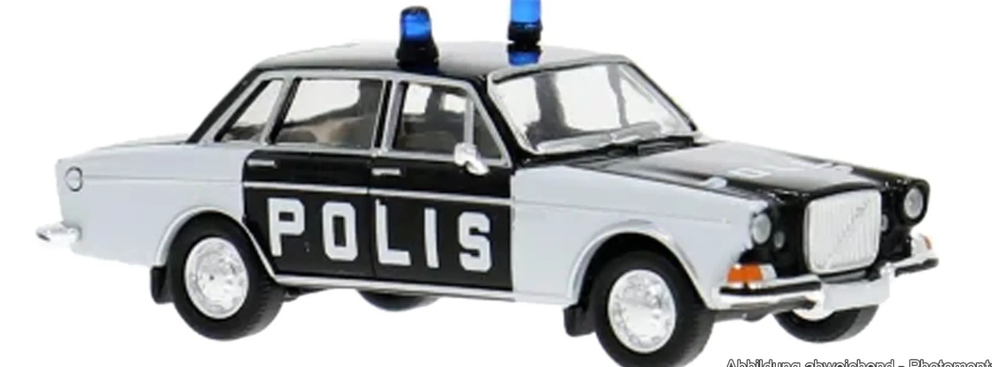 BREKINA PCX871565 Volvo 164 1968 Polis | Blaulichtmodell 1:87