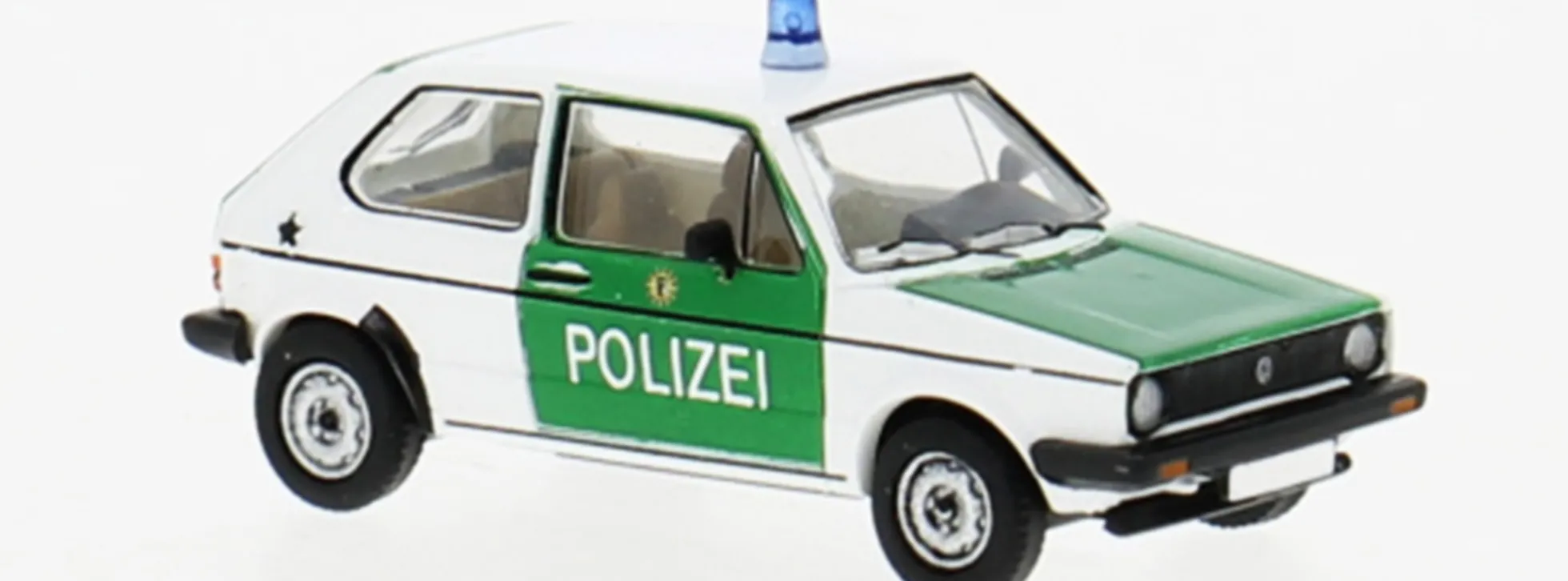 BREKINA PCX871178 VW Golf I Polizei 1976 Blaulichtmodell 1:87