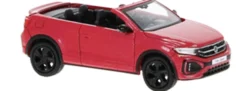 BREKINA PCX870601 VW T-Roc Cabriolet Facelift offen 2022 rotmetallic Automodell 1:87