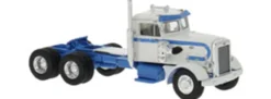 BREKINA 85761 Peterbilt 281 weiss/blau 1955 | LKW Modell 1:87