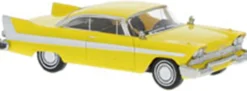 BREKINA 19681 Plymouth Fury gelb weiss 1958 | Modellauto 1:87