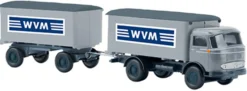 BREKINA-PMS 251582 Mercedes-Benz LP321 Kofferhängerzug WVM LKW-Modell 1:87