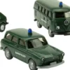 BREKINA-PMS 252854 4-tlg. Set Wiking PMS Edition Deutsche Bundesbahn Nr. 10 | Blaulichtmodelle 1:87