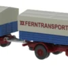 BREKINA-PMS 251583 Wiking PMS MAN Pausbacke Pritschenlastzug WM Ferntransport A.G. | LKW-Modell 1:87