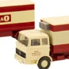 BREKINA-PMS 260649 Wiking PMS Mercedes 2232 Kühlkoffer-Lastzug A+O Lebensmittel | LKW-Modell 1:87