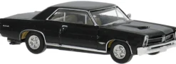 BREKINA 18100 Pontiac GTO Coupe 1965 - schwarz | Modellauto 1:87