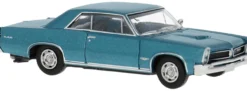 BREKINA 18103 Pontiac GTO Coupe türkismetallic| Modellauto 1:87