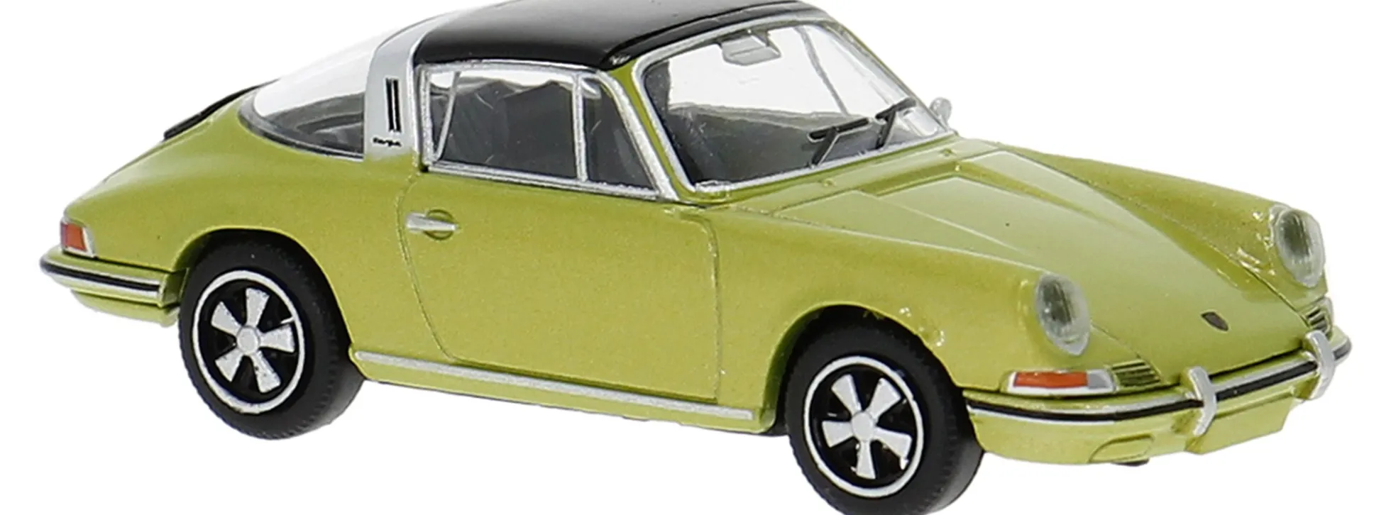 BREKINA 16269 Porsche 911 Targa gold 1964 | Modellauto 1:87