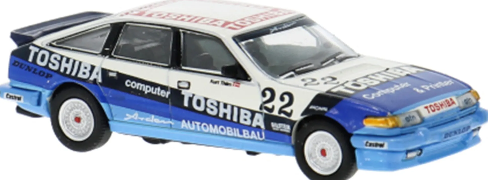 BREKINA 15155 Rover 3500 SD1 Kurt Thiim DTM Meister 1986 Automodell 1:87