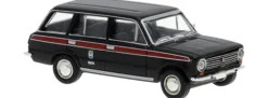 BREKINA 22431 Seat 124 schwarz Madrid Taxi | Modellauto 1:87