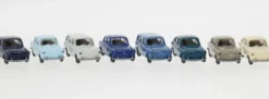 BREKINA 99306 Set mit 8 VW Typ 3 Typen und Farben sortiert zweite Wahl Automodelle 1:87