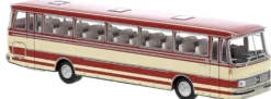 BREKINA 56050 Setra S 150H 1970 neutral rot beige Busmodell 1:87