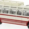 BREKINA 58237 Skoda RTO 706 LUX rot und weiss Busmodell 1:87