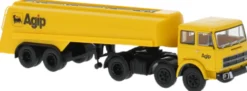 BREKINA 58584 Starline Fiat 691 T Tank-SZ 1970 Agip | LKW-Modell 1:87