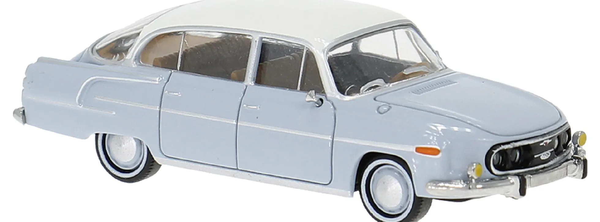 BREKINA 27326 Tatra 603-2 hellgrau/weiß | Modellauto 1:87