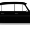 BREKINA 27325 Tatra 603-2 schwarz | Modellauto 1:87