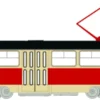 BREKINA 64501 Tatra T3/T4 Straßenbahn Chemnitz | Bahnmodell 1:87