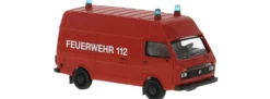 BREKINA 34950 Volkswagen LT 35 Hochraumkasten der Feuerwehr | Blaulichtmodell 1:87