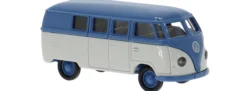 BREKINA 31034 Volkswagen T1a Kombi grau/blau | Modellauto 1:87