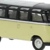 BREKINA 31851 Volkswagen T1b Samba schwarz/beige | Modellauto 1:87