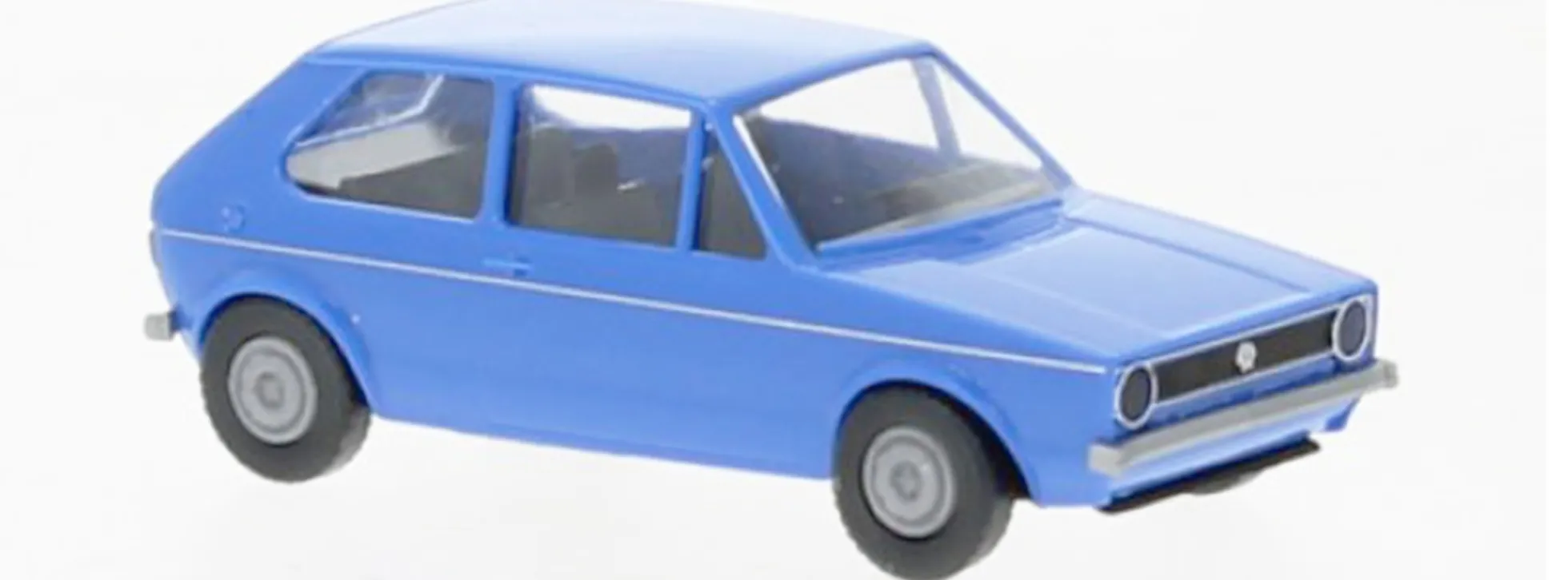 BREKINA 25546 VW Golf I 1974 blau Automodell 1:87