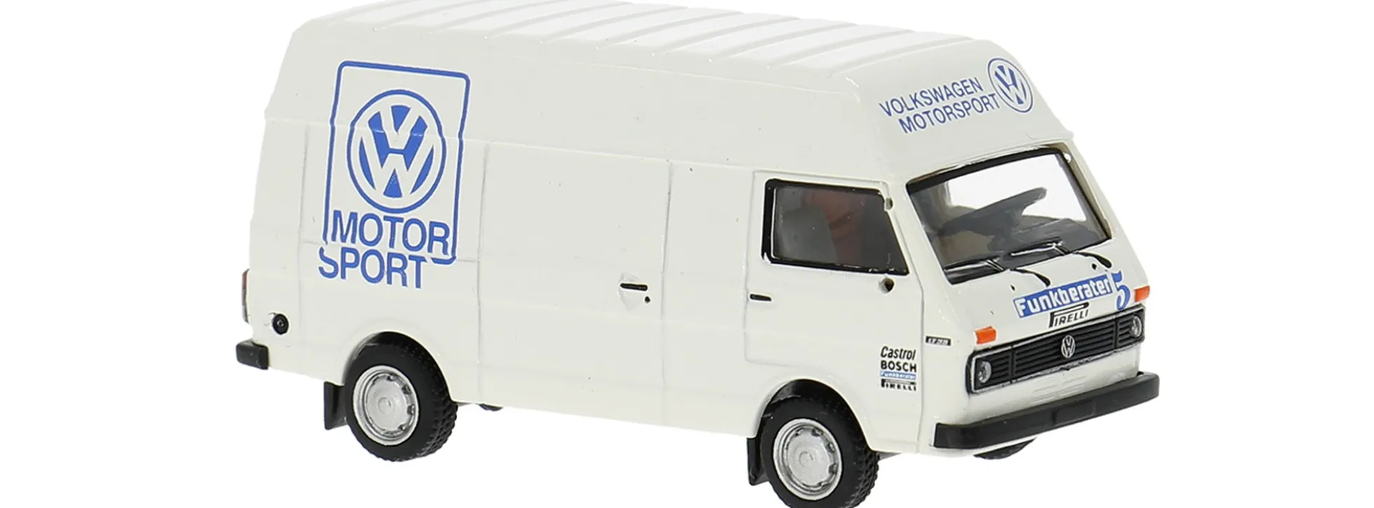 BREKINA 34954 VW LT Hochraum Kasten VW-Motorsport 1975 | Modellauto 1:87