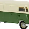 BREKINA 32077 VW T1a Kasten hellbeige/grün | Modellauto 1:87