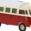 BREKINA 31636 VW T1b Camper hellbeige/rot | Modellauto 1:87
