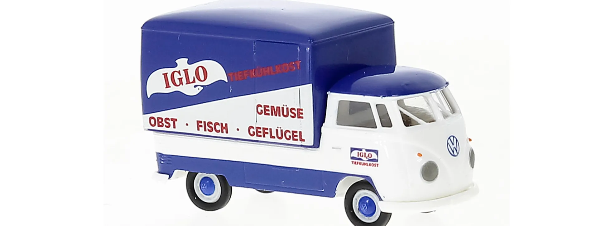 BREKINA 32852 VW T1b Großraum-Kofferaufbau Iglo 1960 Automodell 1:87