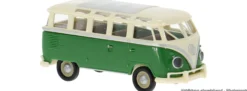 BREKINA 31854 VW T1b Samba hellbeige/grün | Modellauto 1:87