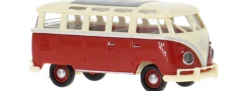 BREKINA 31860 VW T1b Samba hellbeige/rot | Modellauto 1:87