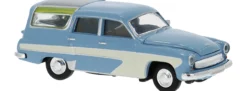 BREKINA 27125 Wartburg 311 Camping hellblau/weiß | Modellauto 1:87