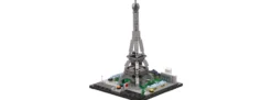 BRIXIES 222.040 Plus Eiffelturm klein | 502 Teile | Gebäude Bausatz