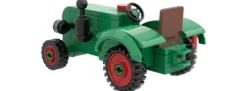 BRIXIES 222.704 Plus Fendt Dieselross F28 mit Mähbalken | 74 Teile | Landwirtschafts Baukasten