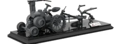 BRIXIES 222.785 Plus Fendt Dieselross 1930 grau | limitiert | 546 Teile | Landwirtschafts Baukasten