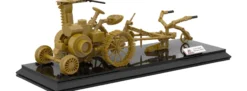 BRIXIES 222.811 Plus Fendt Dieselross 1930 gold | limitiert | 546 Teile | Landwirtschafts Baukasten