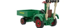 BRIXIES 222.705 Plus Fendt GT + Zubehör Classic Club | 169 Teile | Landwirtschafts Baukasten