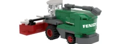 BRIXIES 222.708 Plus Fendt Katana 65 Mini | 123 Teile | Landwirtschafts Baukasten