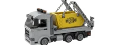 BRIXIES 222.768 Plus Meiller Tectris Absetzkipper | 332 Teile | LKW Baukasten