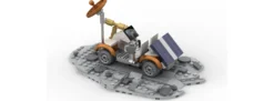 BRIXIES 222.905 Plus Mond Buggy | 209 Teile | Raumfahrt Baukasten