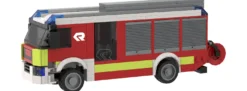 BRIXIES 222.874 Plus Rosenbauer AT Feuerwehr | 403 Teile | Blaulicht Baukasten